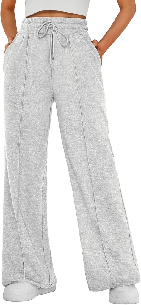 AUTOMET Womens Wide Leg Sweatpants Baggy Lounge Travel Pants Fall Fashion Outfits 2026 Winter Clothes Joggers