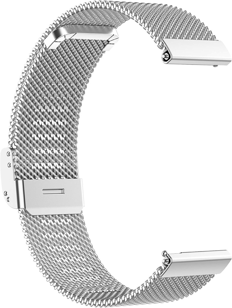 BabyValley Compatible with Motast P99 Band,Adjustable Luxury Business Metal Mesh Loop Bracelet Replacement Wristband for Motast P99 Smartwatch Accessories for Women Men