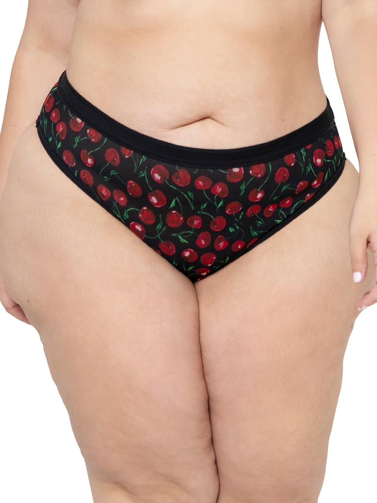 Curvy Couture Women's Plus Size Brief Panties – Soft, Seamless Comfort for All-Day Wear