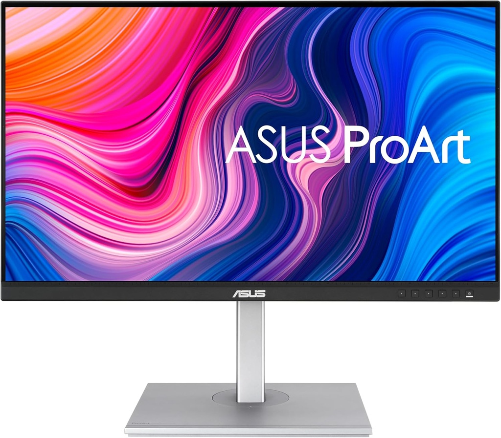 ASUS ProArt Display 27" Monitor PA278CV - WQHD (2560 x 1440), IPS, 100% sRGB, 100% Rec. 709, ΔE < 2, Calman Verified, USB Hub, USB-C, DisplayPort Daisy-chaining, HDMI, Eye Care, Height Adjustable
