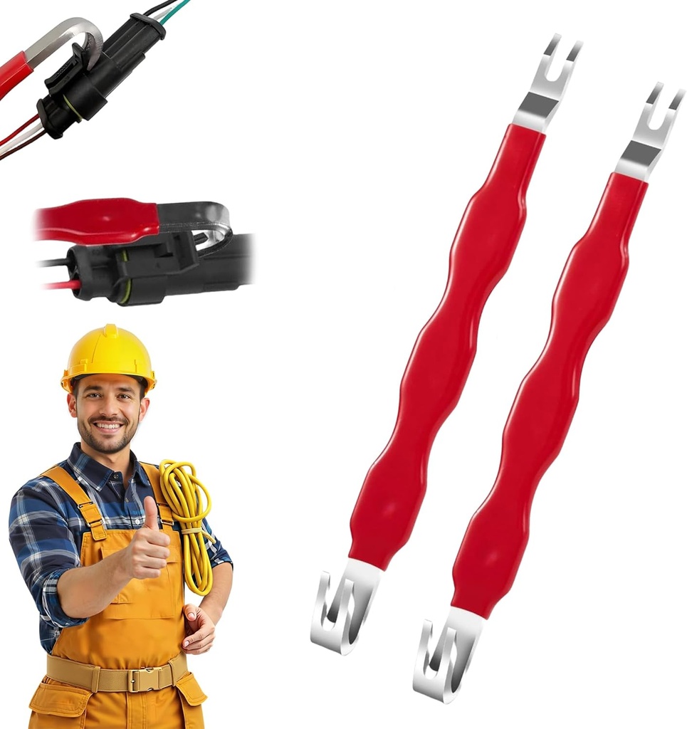 Electrical Disconnect Pliers, 2026 New Upgrade Automotive Electrical Connector Removal Tool, Multi-purpose Terminal Connector Separator Wire Extraction Pliers for Cars Repair (B-2 Pcs)