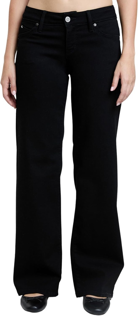YMI Women's YMI Jeans Women’s Wannabettabutt Low Rise Wide Leg Jeans
